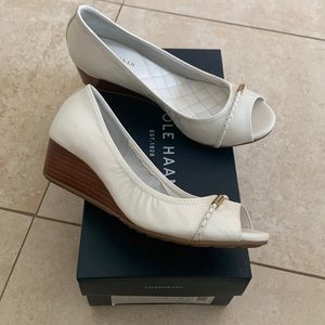 Cole Haan Tali Grand patent leather wedges